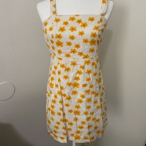 Forever 21 sunflower mini dress